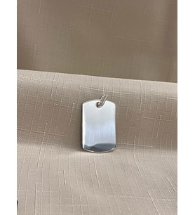 PLAKA 925 AYAR GÜMÜŞ KOLYE