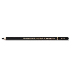 Koh-i Noor Gioconda Extra Charcoal Kömür Füzen Kalem (Siyah)