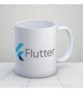 Flutter Tasarımlı Kupa Bardak (Çok Renkli)