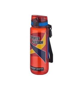 UZSPACE SPORTS TRITAN PİPETSİZ MATARA 6042  800 ML RED