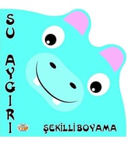 Şekilli Boyama Su Aygırı