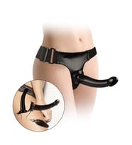 Fastieshop Dominate Series Titreşimli Strap-on Çift Kullanımlı (Siyah)
