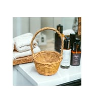 Mini Bambu Sepet Organizer Hasır Düzenleyici Sepet
