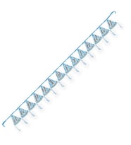 Bayrak Banner Set Flama 1 Yaş Happy Birthday Külah Pırıltılı First Mavi-
