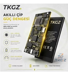 Xiaomi Mİ MAX 2 - BM50 - Uyumlu - Tkgz - Güçlendirilmiş Batarya Yüksek Kapasite Pil + Montaj seti