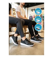 Hummel 900895 Hml Rush II Siyah-Siyah Unisex Spor Ayakkabı