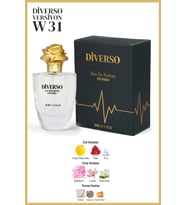 DİVERSO W31 KADIN PARFÜM EDP 50 ML ÇİÇEKSİ & MEYVELİ  T.C. Sağlık Bakanlığı ÜTS KAYITLI