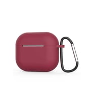 Apple Airpods 3. Nesil Uyumlu Zore Airbag 28 Silikon Kılıf (Mürdüm)