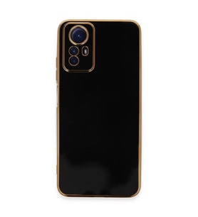 Xiaomi Redmi Note 12s Kılıf Volet Silikon - Siyah