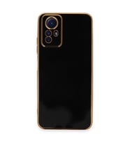Xiaomi Redmi Note 12s Kılıf Volet Silikon - Siyah