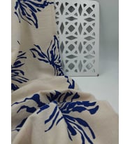 DESENLİ ŞİLE BEZİ KUMAŞ (Lacivert)