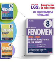 FENOMEN 8.SINIF LGS’DE ÇIKMIŞ SORULAR VE İKİZ SORULARI SETİ (İNKILAP TARİHİ / DİN KÜLTÜRÜ / İNGİLİZCE)