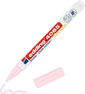 Edding 4085 Sıvı Tebeşir Kalemi PASTEL PEMBE 