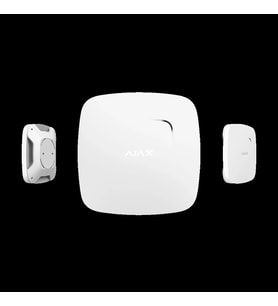 Ajax Fire Protect Plus, Kablosuz, Isı Ve Duman Dedektörü, Beyaz