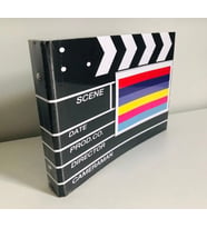Klaket Tasarımlı Kendin Yap Fotoğraf Albümü Anı Defteri