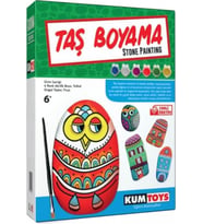 Kumtoys Taş Boyama Etkinlik Seti