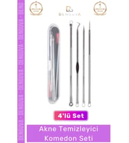 #AkneTemizleyici Siyah Nokta Giderici Bakım Seti Profesyonel Yüz Aparatı Akne Temizleyici Kutulu Kom
