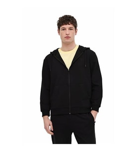 Lumberjack MB SN72 FZ HOD 6FX Siyah Erkek Sweatshirt A102064455