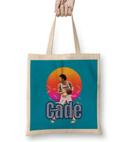 Cade Cunningham Vintage Art - Legend Basketball Gift Bez Çanta Uzun Saplı