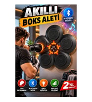 Bluetoothlu Akıllı Işıklı Boks Makinesi – Evde Fitness ve Refleks Antrenman Sistemi