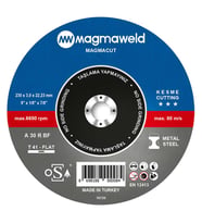 Magmaweld Magmacut Kesme Taşı Düz 230x3.0x22mm-813M123031-NK (25 Adet)