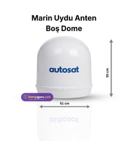 AUTOSAT Marin Anten Boş Dome ( dom )