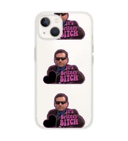 Iphone 14 PLUS Uyumlu Michael Scott The Office Tasarımlı Şeffaf Telefon Kılıfı