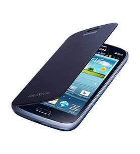 Galaxy Core ile Uyumlu Flip Cover Kılıf Lacivert EF-FI826BLEGWW