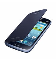 Galaxy Core ile Uyumlu Flip Cover Kılıf Lacivert EF-FI826BLEGWW