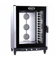 Unox BakerLux Konveksiyonel Fırın - Buharlı - Manuel (10-40x60 tepsi kapasiteli) - Gazlı - XB 813 G