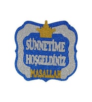 ÇITIPITISTORE Strafor Sünnetime Hoş Geldiniz Taçlı