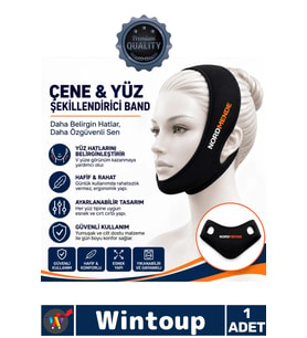 #YüzBandı Çene Yüz Şekillendirici Ayarlanabilir V Line Toparlayıcı Cırt Cırtlı Şık Esnek Yüz Bandı