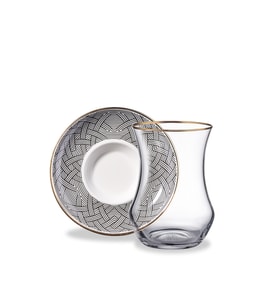 Korkmaz Lorena Collection 12 Parça Çay Bardak Seti A8737-9