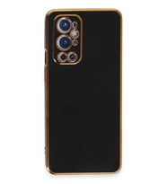 One Plus 9 Pro Kılıf Volet Silikon - Siyah