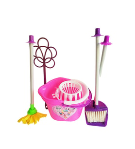 Oyuncak Temizlik Seti Aksesuarlı Temizlik Vileda Seti 2  2391 (Karışık)