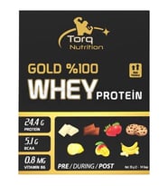 Torq Nutrition Gold Whey Protein 35 gr x 14 Saşe - Muz