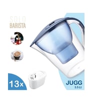 Jugg 3.5 Litre Su Arıtma Sürahisi + 13 Adet Filtre
