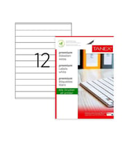 Tanex Laser Etiket Kod 2524 210mm x 24mm