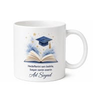 LGS Hediyesi Kupa Bardak Sınav Başarı Motivasyon Özel Tasarım Hediye