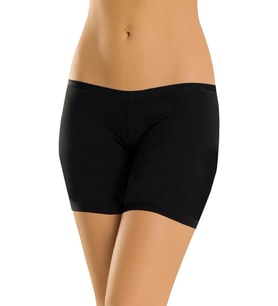 Kadın Likralı Süprem Boxer Siyah  K0412