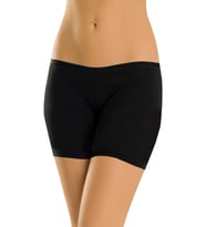 Kadın Likralı Süprem Boxer Siyah  K0412