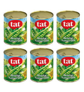 Tat Bezelye Konserve 830 gr 6 Adet