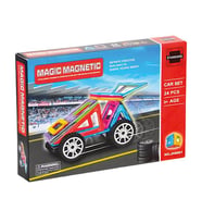 Kızılkaya Oyuncak Magic Magnetic Araba 24 Parça JH8881
