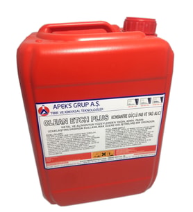 CLEAN ETCH PLUS Konsantre Güçlü Pas ve Yağ Alıcı - 10 Kg