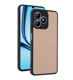 Realme Note 50 4g Kılıf Aras Deri Kapak - Pudra
