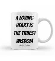 Charles Dickens Quotes Gift   Vintage Retro Rainbow Style Kupa Bardak Porselen