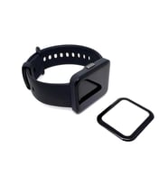 Xiaomi Redmi Watch 2 Lite Uyumlu Zore PMMA Pet Saat Ekran Koruyucu (Siyah)