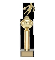 ODAK KUPA - Figürlü Kupalar - Basketbol Kadın Figürlü Kupalar FG-047 A - 43 cm