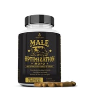 Ancestral Supplements Male Optimization Mofo, Support for Energy Levels and Overall Men's Health and Wellness, Non-GMO, No Fillers, 180 Capsules.