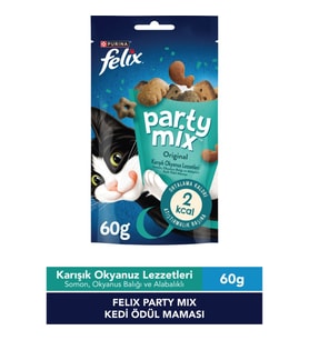 Felix Party Mix Original Karışık Okyanus Lezzetleri Kedi Ödül Maması 60gr